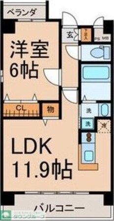 SCHLOSS菊園の物件間取画像